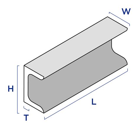 types of metal chanel|how to measure steel channel.